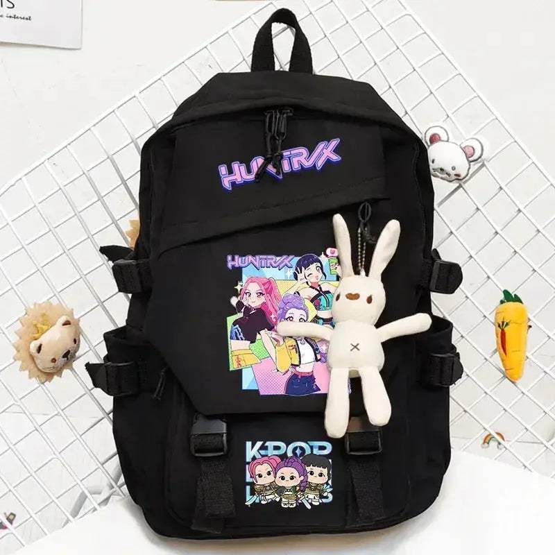 Anime Demon Hunters Backpack Large Capacity Water Repellent - Image 27