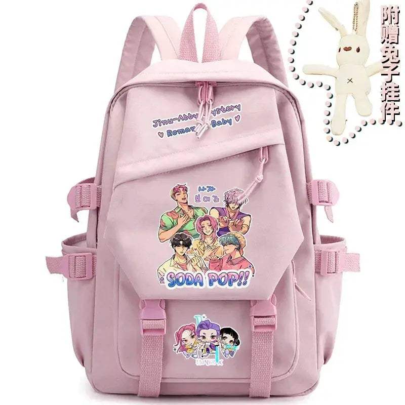 Anime Demon Hunters Backpack Large Capacity Water Repellent - Image 6