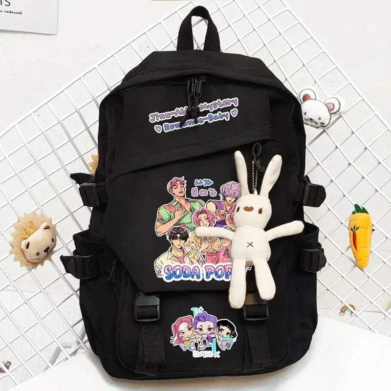 Anime Demon Hunters Backpack Large Capacity Water Repellent - Image 8