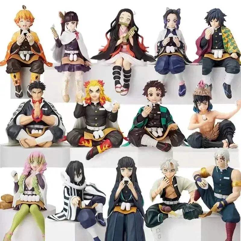 Demon Slayer Action Figure Set For Collectors Premium Quality Figures