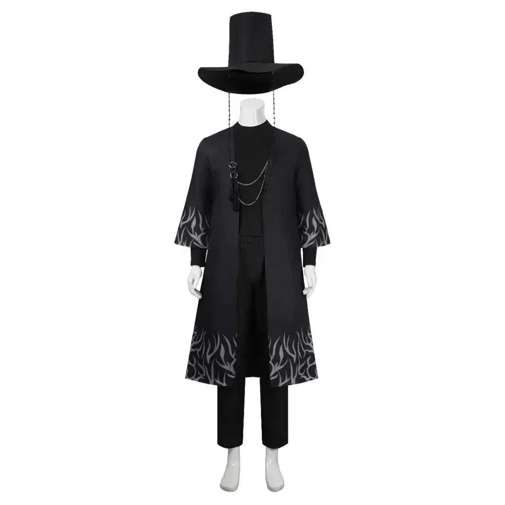 Anime Cosplay Demon Hunter Costume With Premium Hat - Image 4