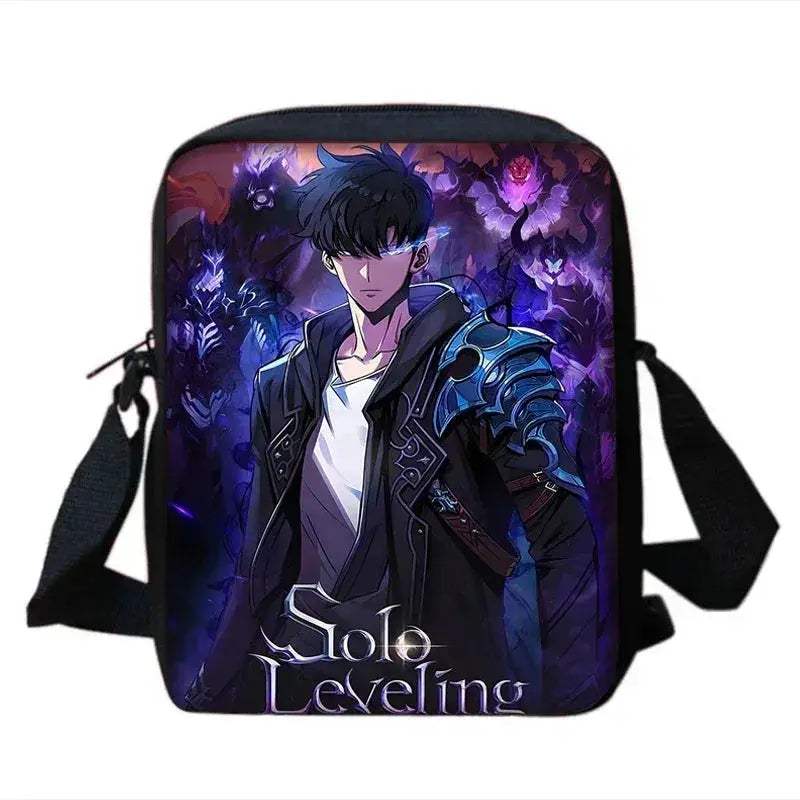 Anime Solo Leveling Kids Backpack With Large Capacity - Image 19