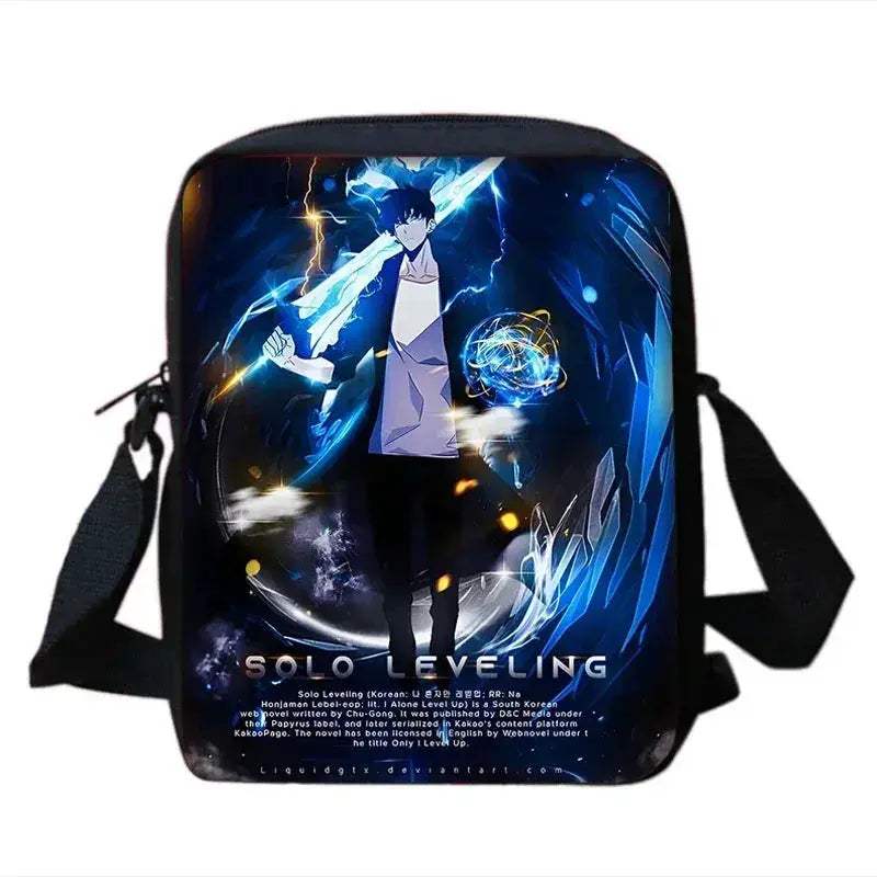 Anime Solo Leveling Kids Backpack With Large Capacity - Image 23