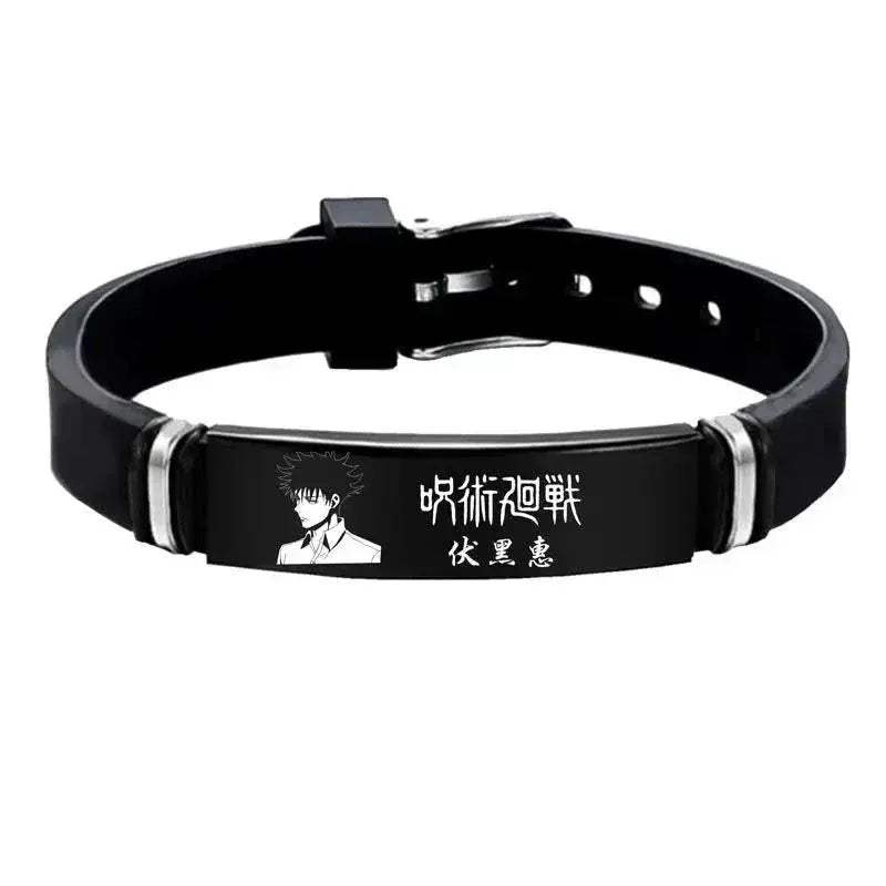 Anime Stainless Steel Bracelet Jujutsu Kaisen Fushiguro Toji Inverted Spear of Heaven Cosplay - Image 5