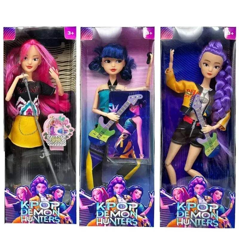 Anime Vinyl Doll Demon Hunter Gift For Kpop Fans Collectible - Image 5