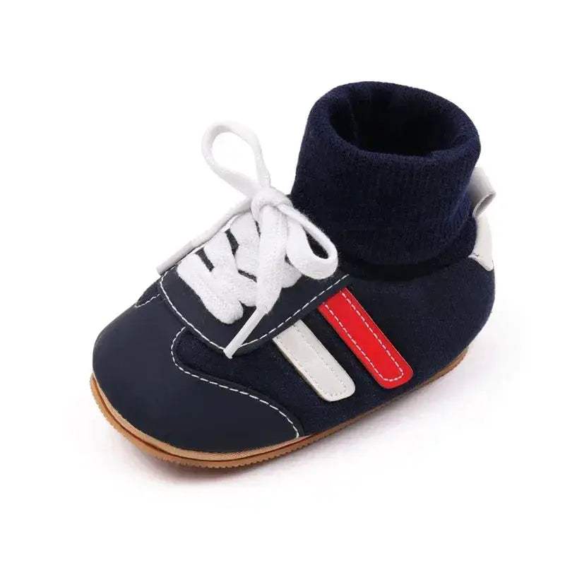 Anti Slip Baby Shoes First Walkers Ankle Covered Autumn Winter - Image 13