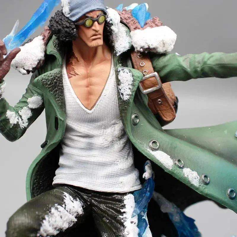 Aokiji Kuzan Anime LED Figurine, One Piece Action Figures Statue Model Collection 30 cm - Image 11