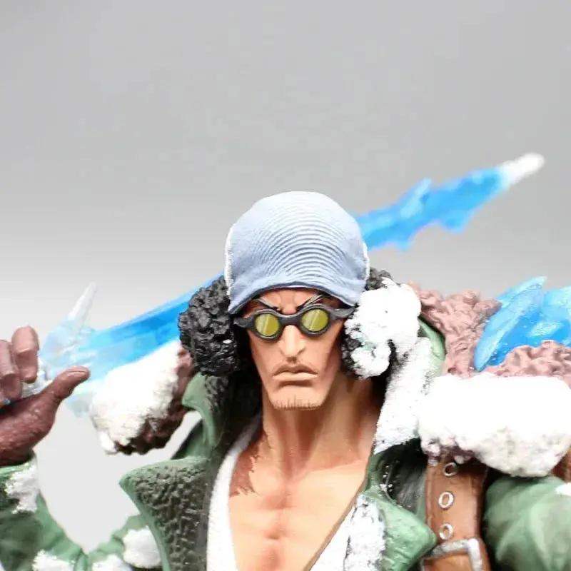 Aokiji Kuzan Anime LED Figurine, One Piece Action Figures Statue Model Collection 30 cm - Image 3