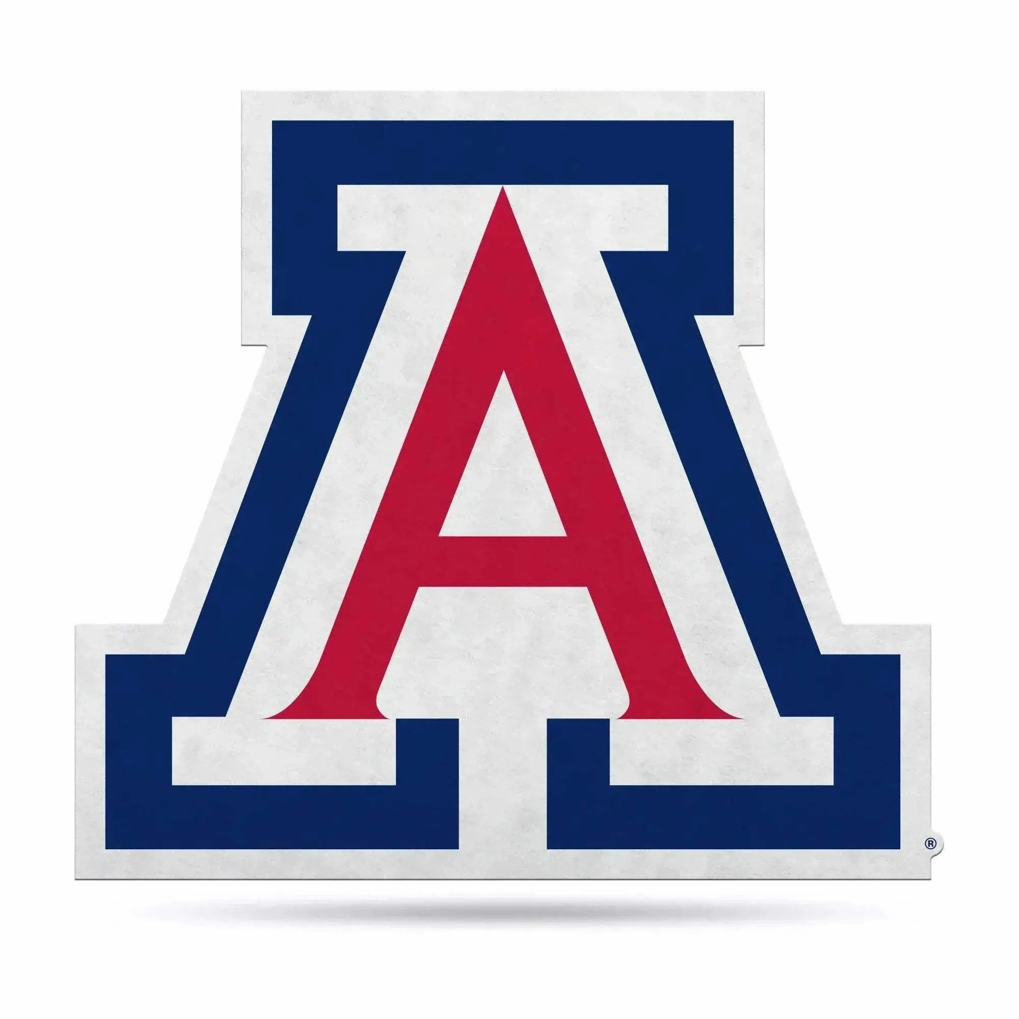 Arizona Wildcats Pennant Shape Cut Logo Design Felt Gift