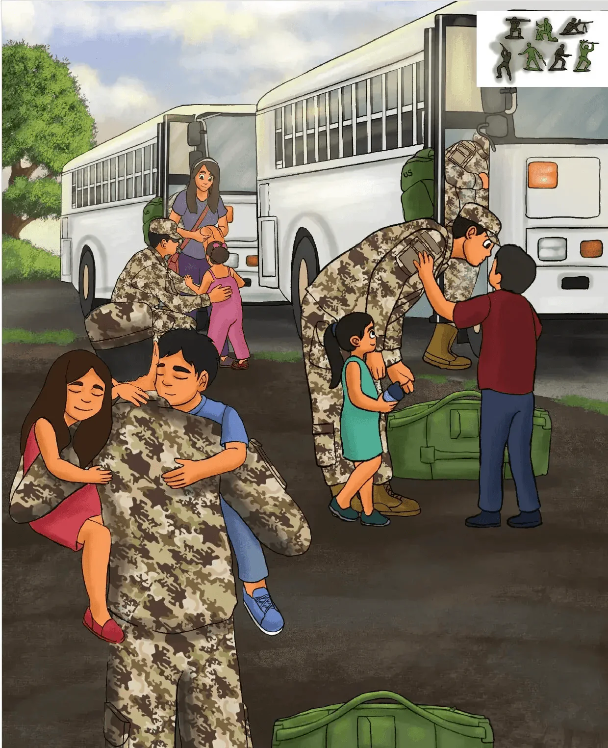 Army Children’s Book - My Daddy, My Soldier by Matthew E. Miller - Image 10