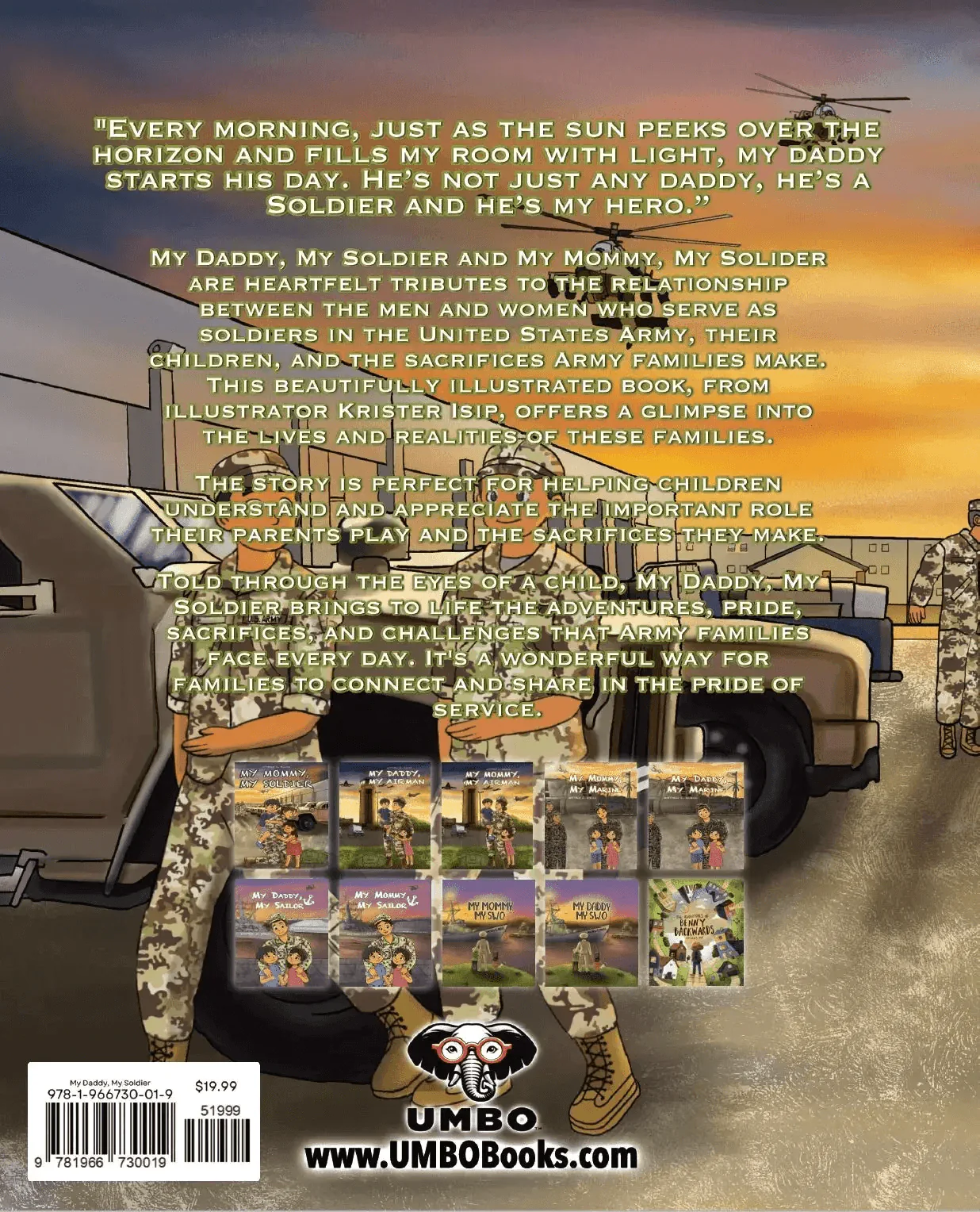 Army Children’s Book - My Daddy, My Soldier by Matthew E. Miller - Image 2