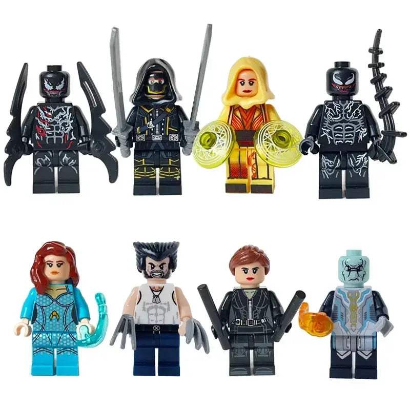Durable Superhero Action Figures Set For Kids Unisex - Image 7