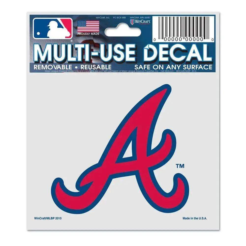 Atlanta Braves Decal 3x4 Multi Use Outdoor Vinyl Durable