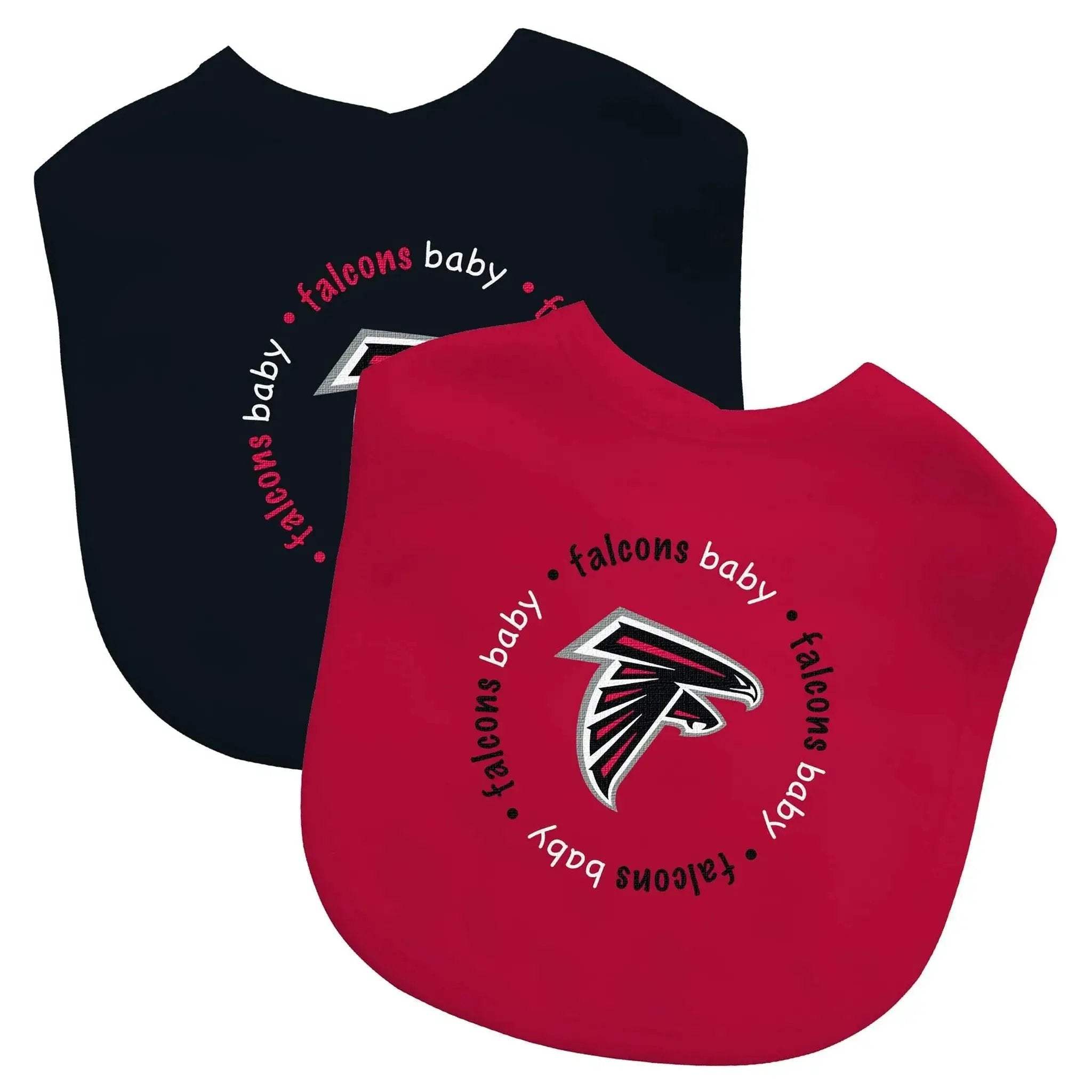 Atlanta Falcons Baby Bib Set Two Pack Officially Licensed