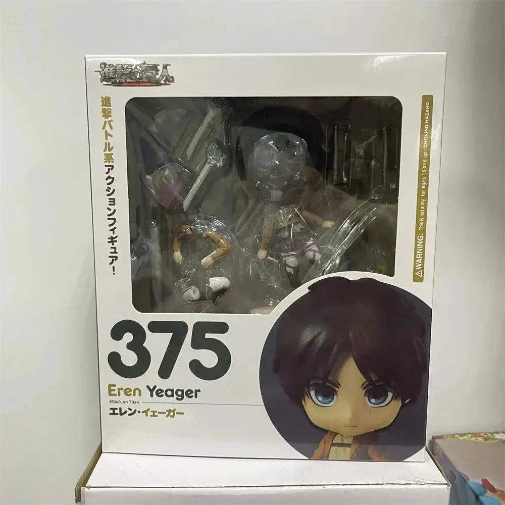 Attack on Titan Anime Figures, Shingeki no Kyojin Levi Ackerman, Eren Jaeger, Mikasa·Ackerman, Cute Kawaii Chibi Anime Figurines 10 cm - Image 33