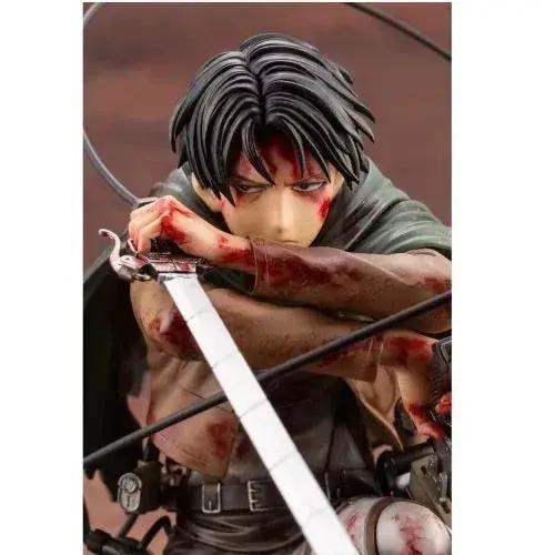 Kotobukiya Attack On Titan Levi Fortitude Version Artfx J Statue - Image 7