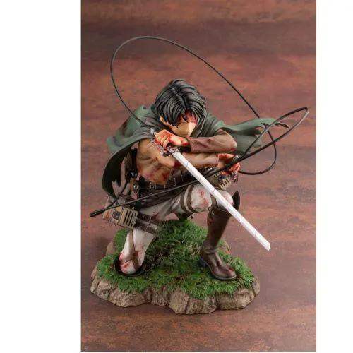 Kotobukiya Attack On Titan Levi Fortitude Version Artfx J Statue - Image 8