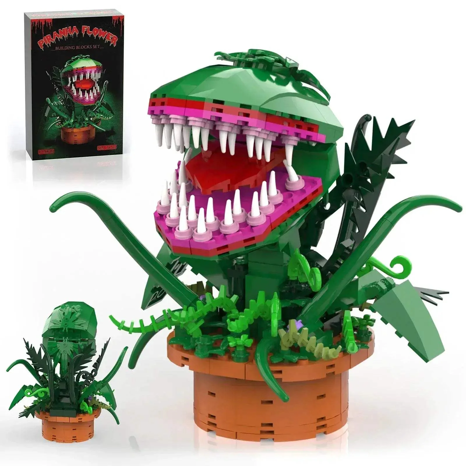 Audrey II Piranha Plant Lego Compatible Building Kit