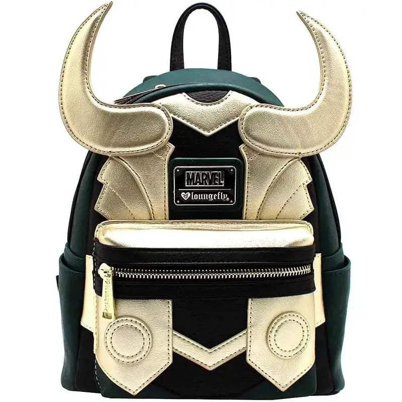 Authentic Marvel Thor PU Leather Backpack Double Strap For Cosplay And School - Image 6