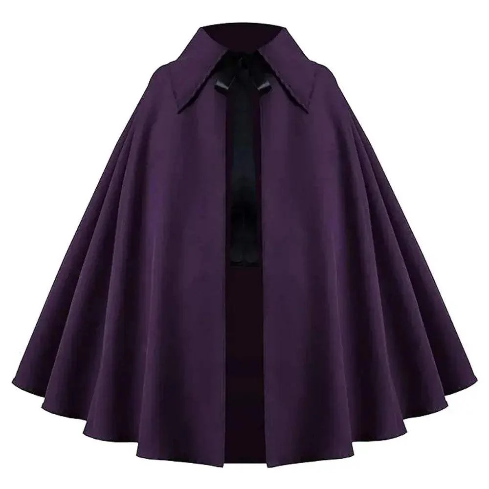 Authentic Medieval Cloak Cosplay Cape Costume For Women - Image 10