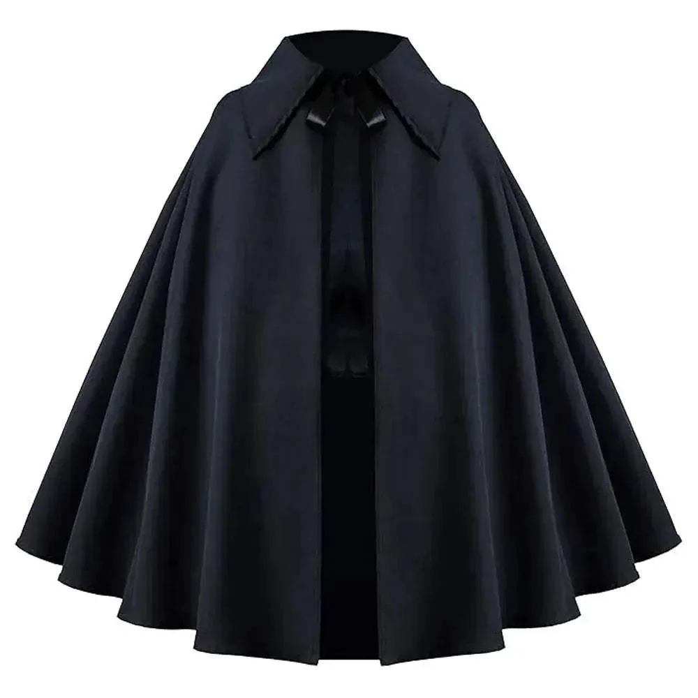 Authentic Medieval Cloak Cosplay Cape Costume For Women - Image 14