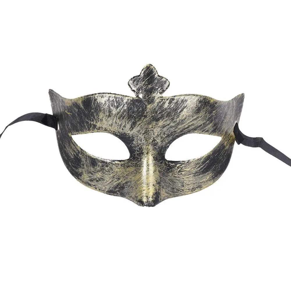 Authentic Vintage Metal Half Face Mask For Halloween Costume - Image 14