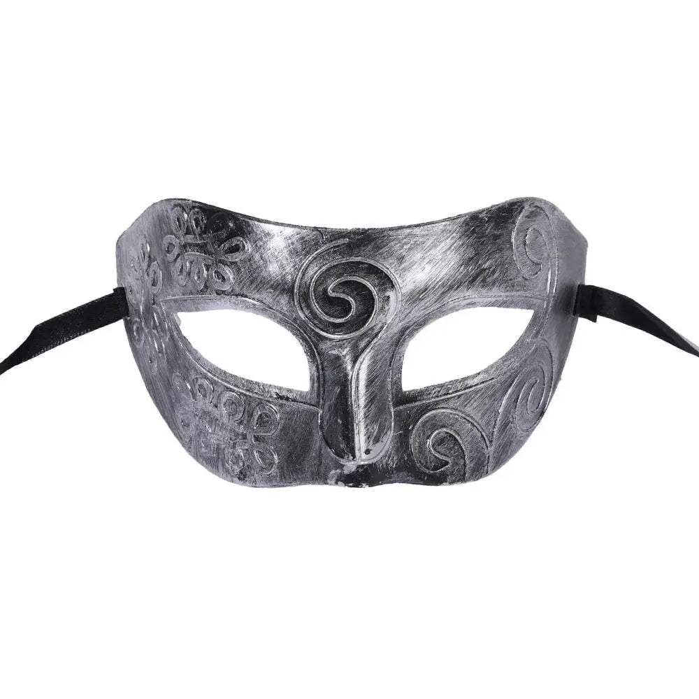 Authentic Vintage Metal Half Face Mask For Halloween Costume - Image 7