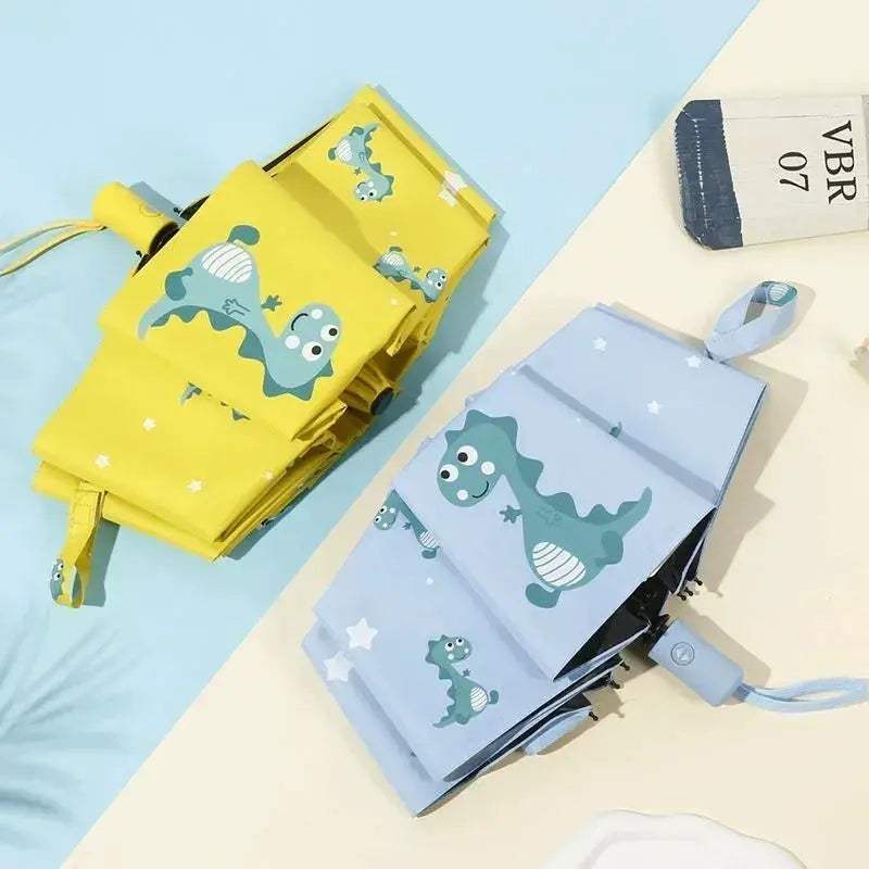 Automatic Dinosaur Umbrella For Kids Portable Folding