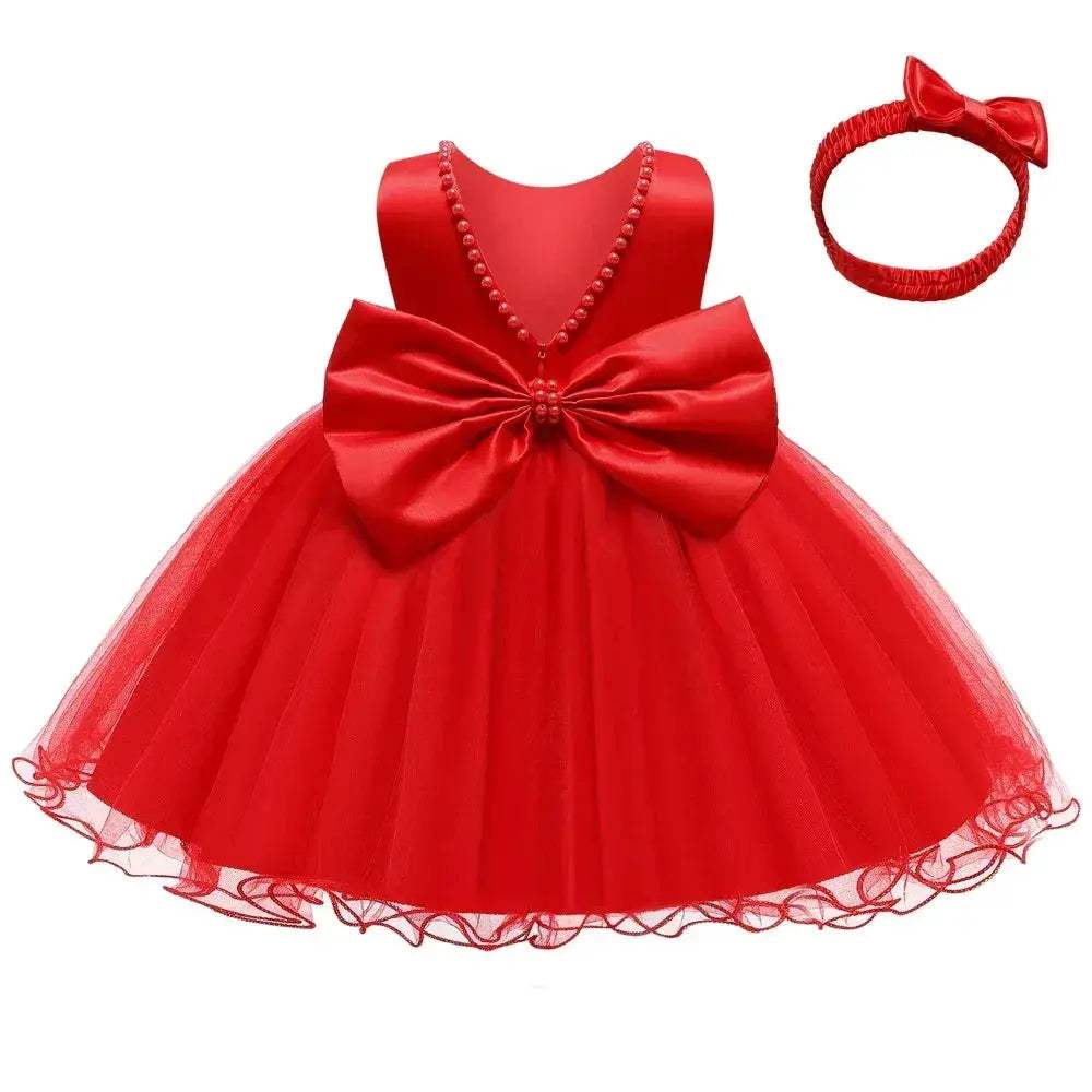 Baby Christmas Halloween Costume Christening Princess Dress For Baby Girls Kids Infant 1st Birthday Party Dress Newborn Clothes - Image 4
