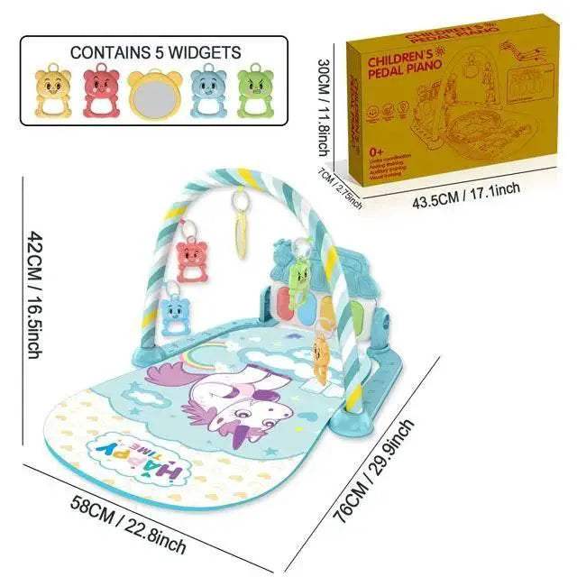 Baby Music Activity Gym Rug Play Mat Newborn Carpet Pedal Piano Keyboard Infant Fitness Rack Playmat Crawling Game Pad Toys Gift - Image 53