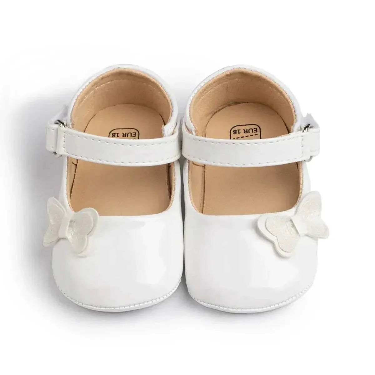 Baby Shoes For Girls First Walker Anti Slip Rubber Sole - Image 14