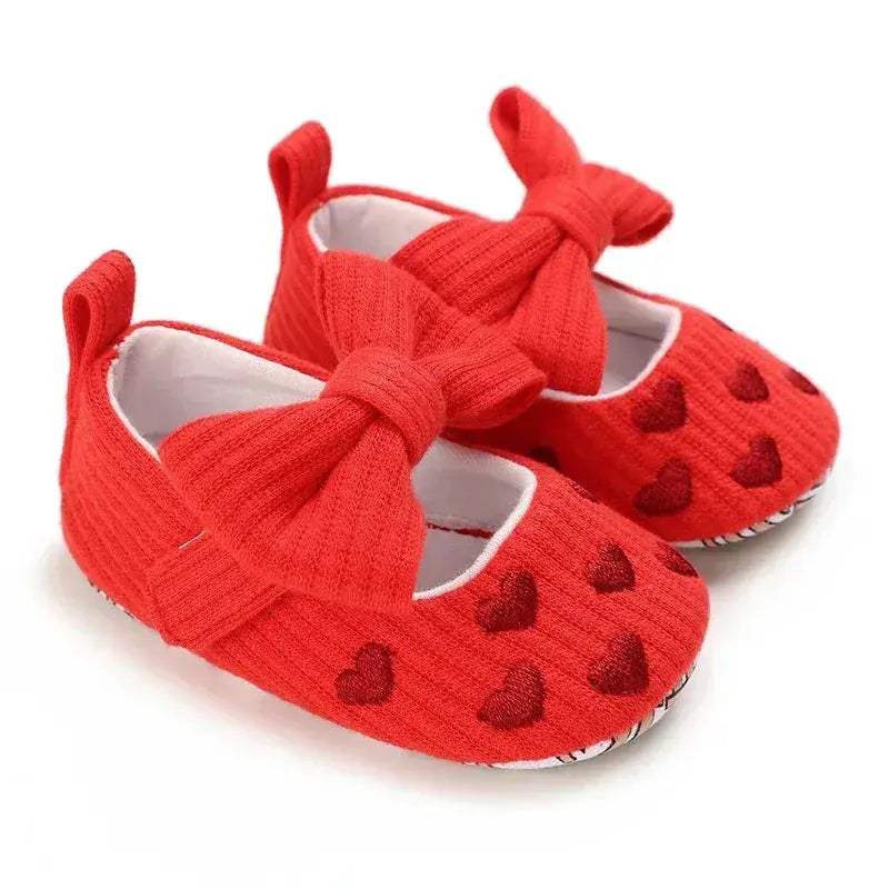 Baby Shoes Non Slip First Walkers With Soft Fabric Sole - Image 6