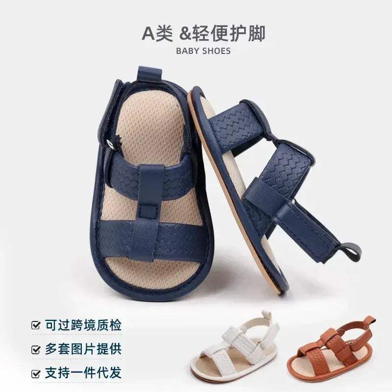 Baby Summer Sandals For First Walkers Anti Slip PU