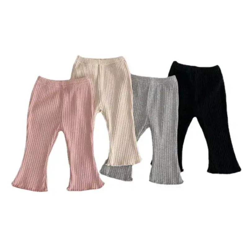 Baby Trousers Stretchy Elastic Waist Pants For Newborns