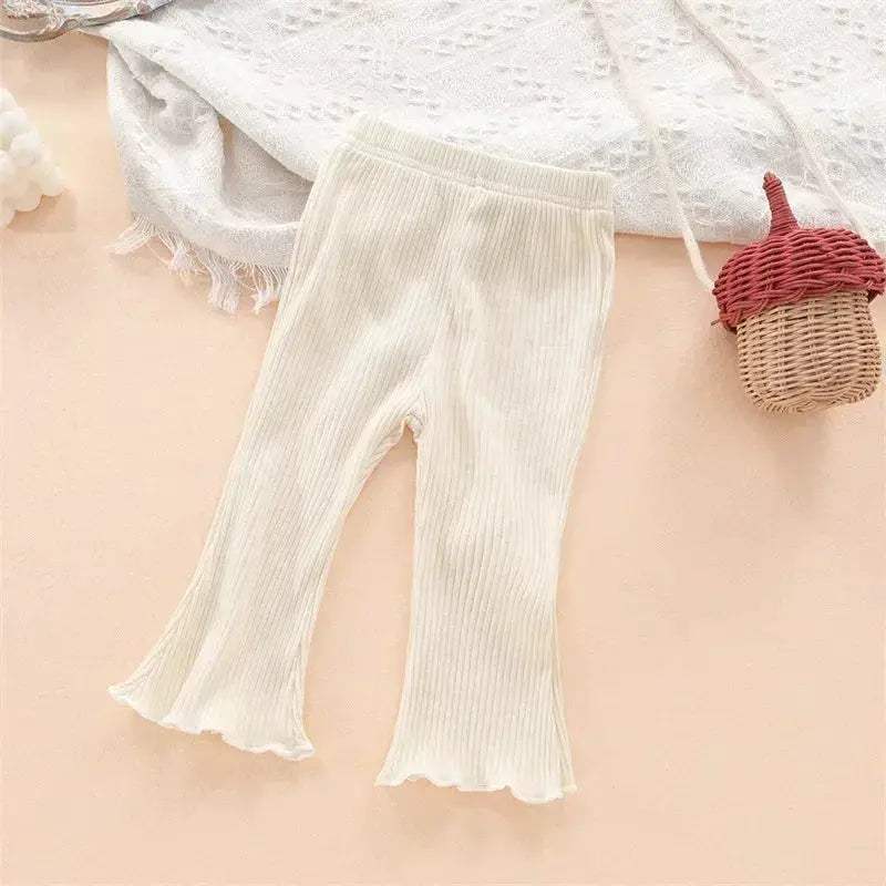 Baby Trousers Stretchy Elastic Waist Pants For Newborns - Image 9