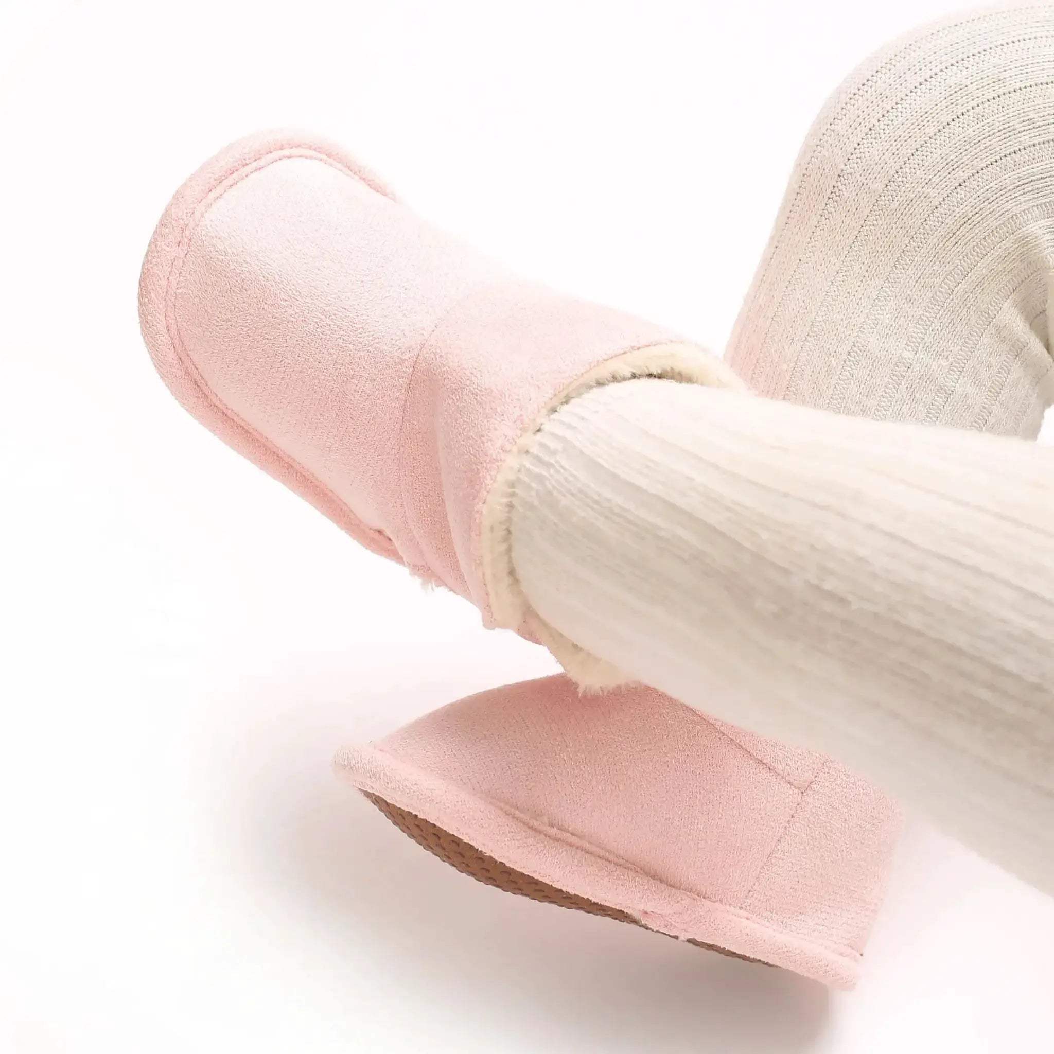 Baby Winter Boots With Velcro Anti Slip Soft Sole Newborn - Image 5