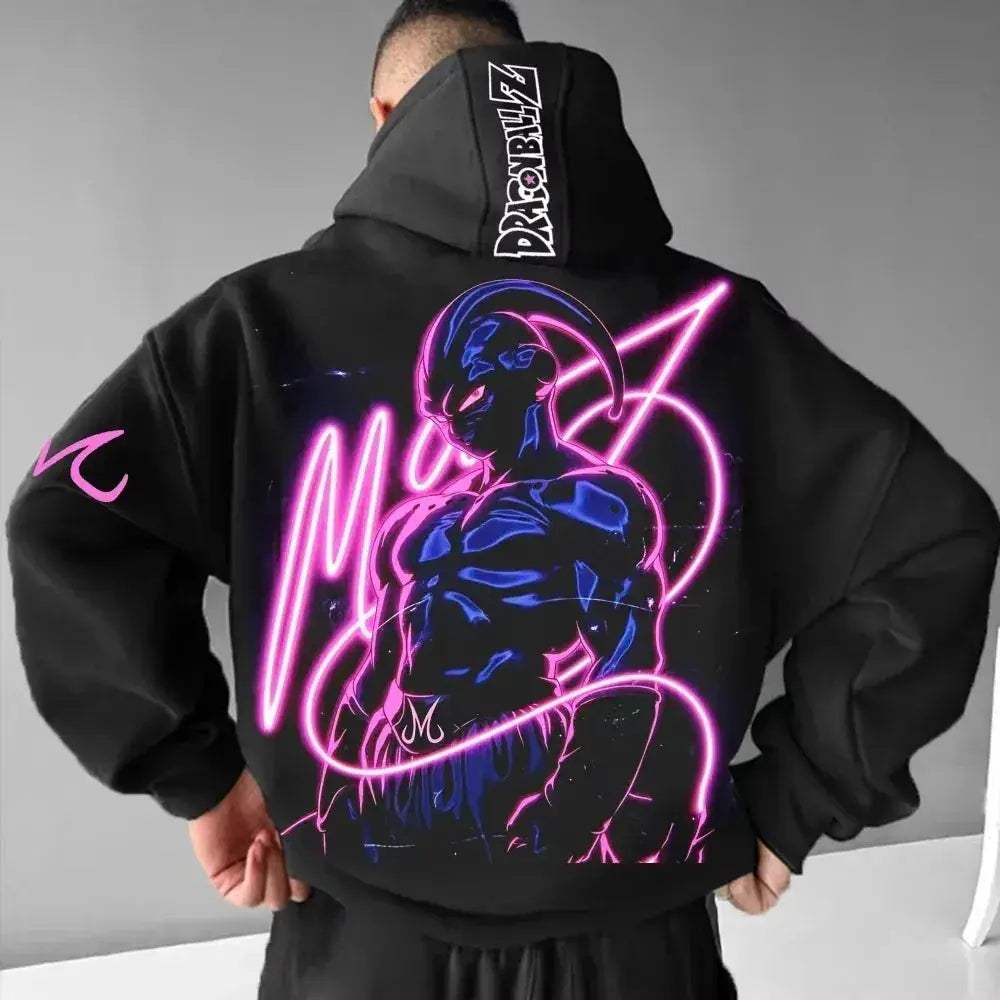 Dragon Ball Z Majin Buu Mens Sweater Printed Warm Cozy - Image 2