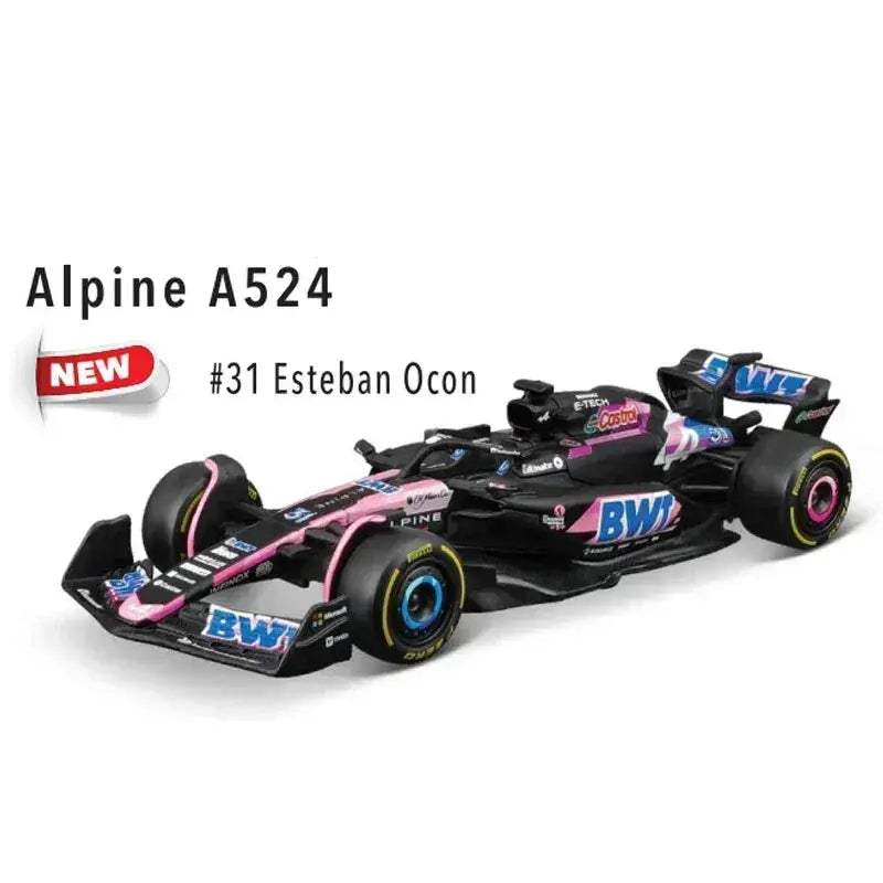 Bburago Mercedes F1 Die Cast Car Hamilton Russell Collectible - Image 20