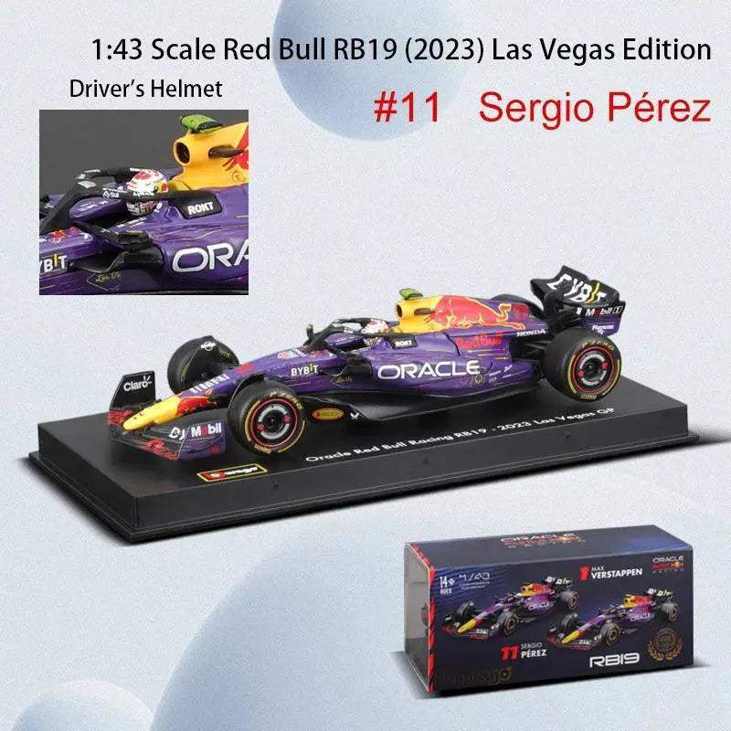 Bburago Premium Diecast RB19 Red Bull Racing Miami Model - Image 14
