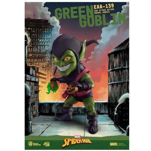 Beast Kingdom Marvel Comics EAA-139 Green Goblin Egg Attack Action Figure - Image 2