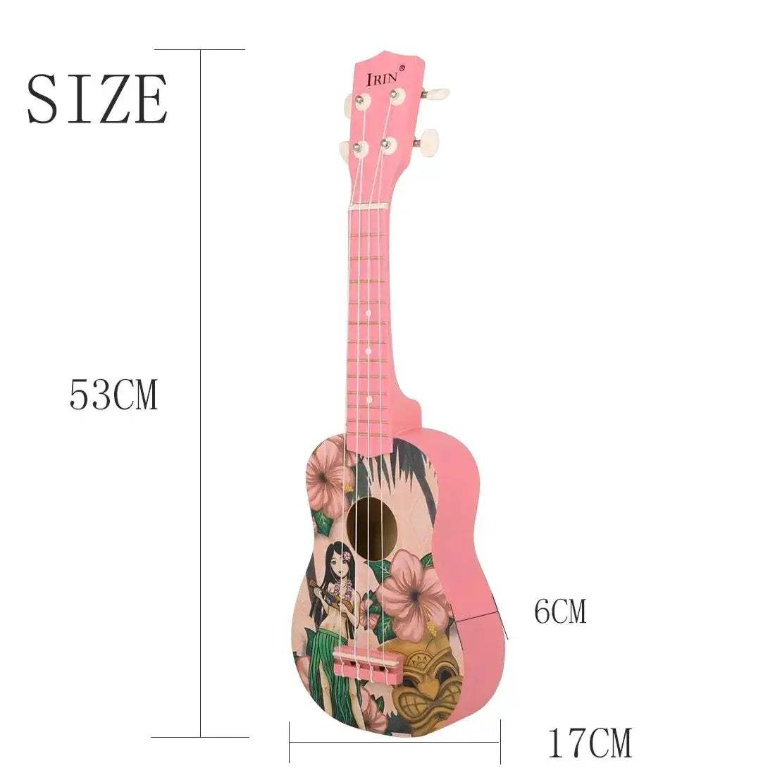 Beginner Friendly 21 Inch Ukulele Cartoon Fruit Design For Kids - Image 15