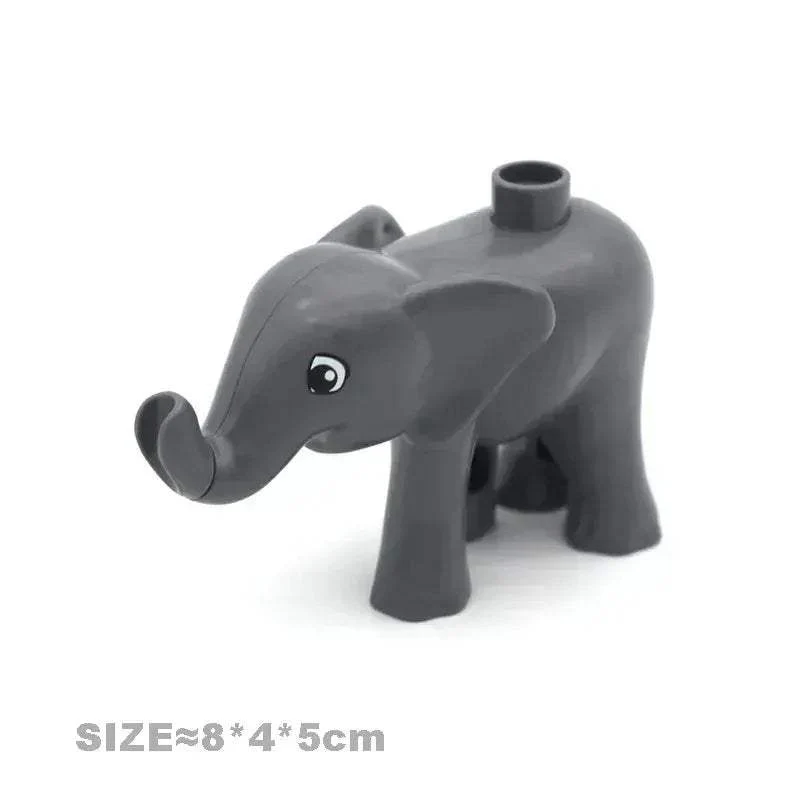 Duplo Compatible Farm Animals Building Blocks Educational Toy - Image 25