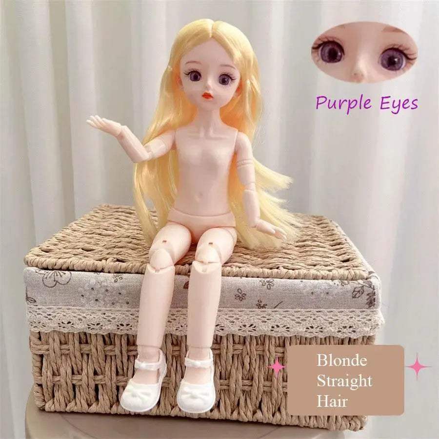 BJD Doll Nude Haploid Multiple Removable Joints 30cm 1/6 - Image 14