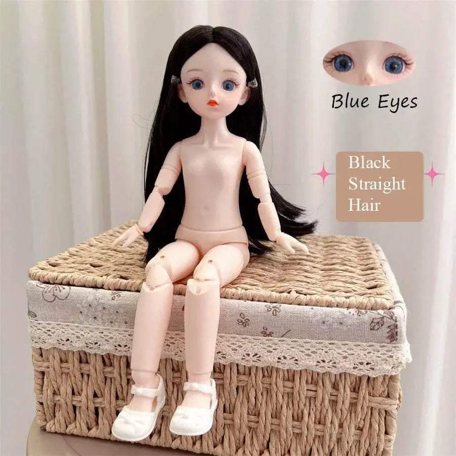 BJD Doll Nude Haploid Multiple Removable Joints 30cm 1/6 - Image 2