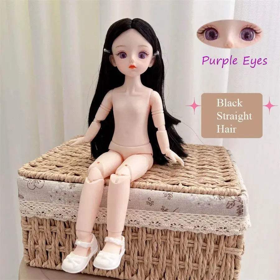 BJD Doll Nude Haploid Multiple Removable Joints 30cm 1/6 - Image 9