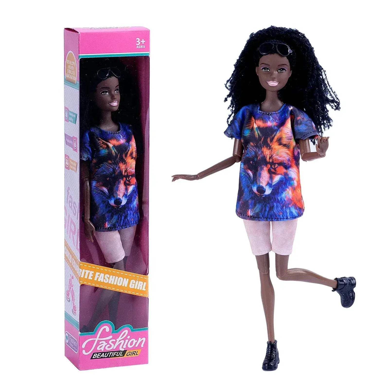 Black Barbie Doll Body 30cm For DIY Fashion Playtime - Image 16