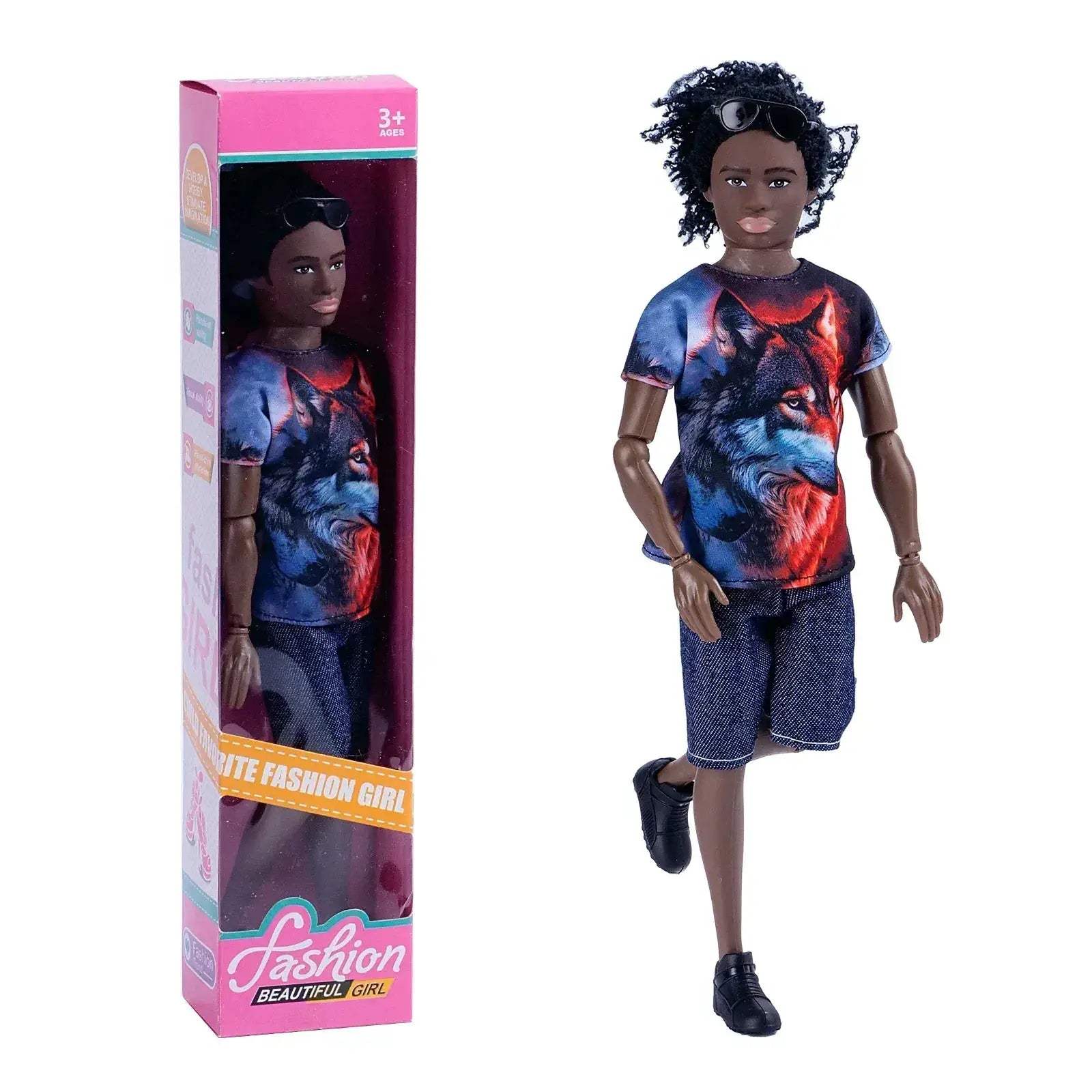 Black Barbie Doll Body 30cm For DIY Fashion Playtime - Image 30