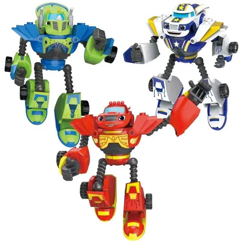 Transforming Robot Action Figure Toy for Kids and Collectors