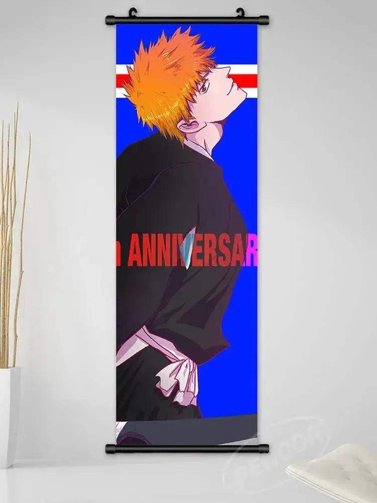 Bleach Canvas Scroll Posters, Wall Art Anime Artwork Painting Anime Hanging Poster - Image 13