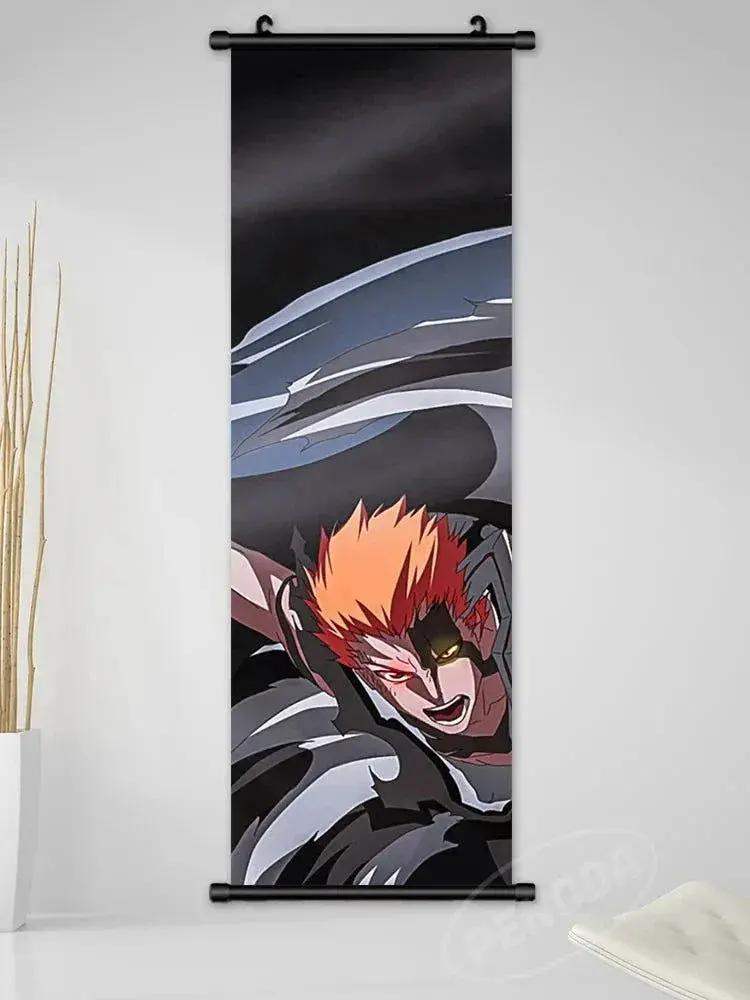 Bleach Canvas Scroll Posters, Wall Art Anime Artwork Painting Anime Hanging Poster - Image 15